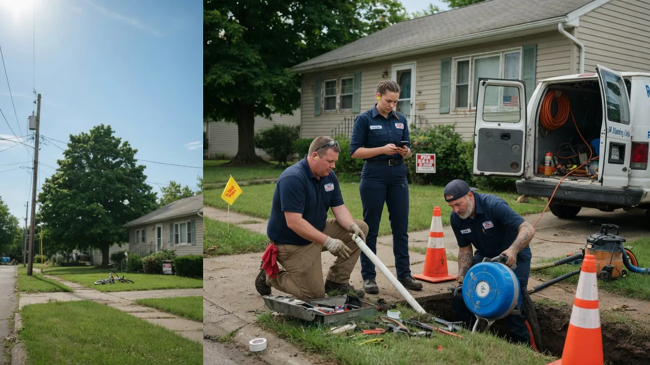 Sewer Line Repair in Brighton, IL near me